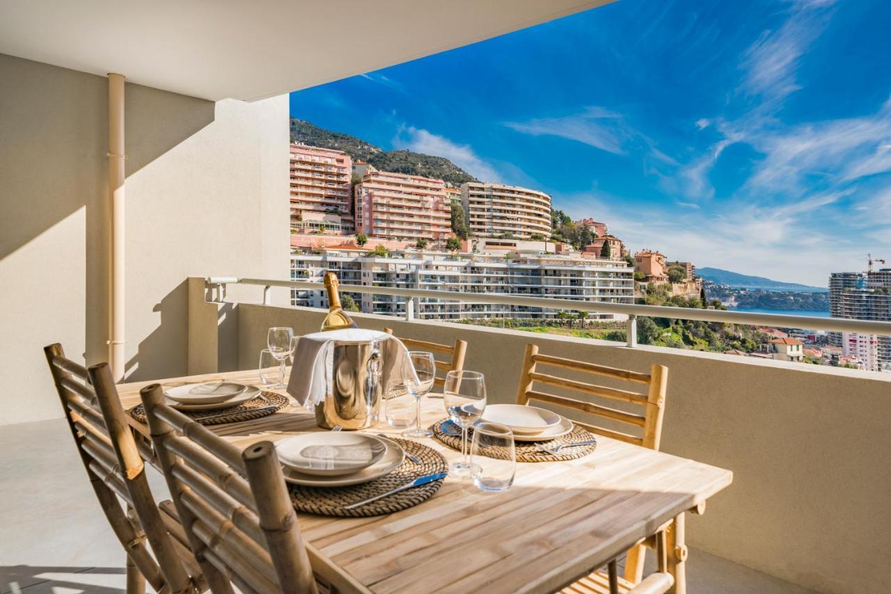 Terrasse Vue Mer, 5Mn Monaco, Parking - An Beausoleil Eksteriør billede